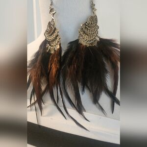 Bohemian Feather Earrings